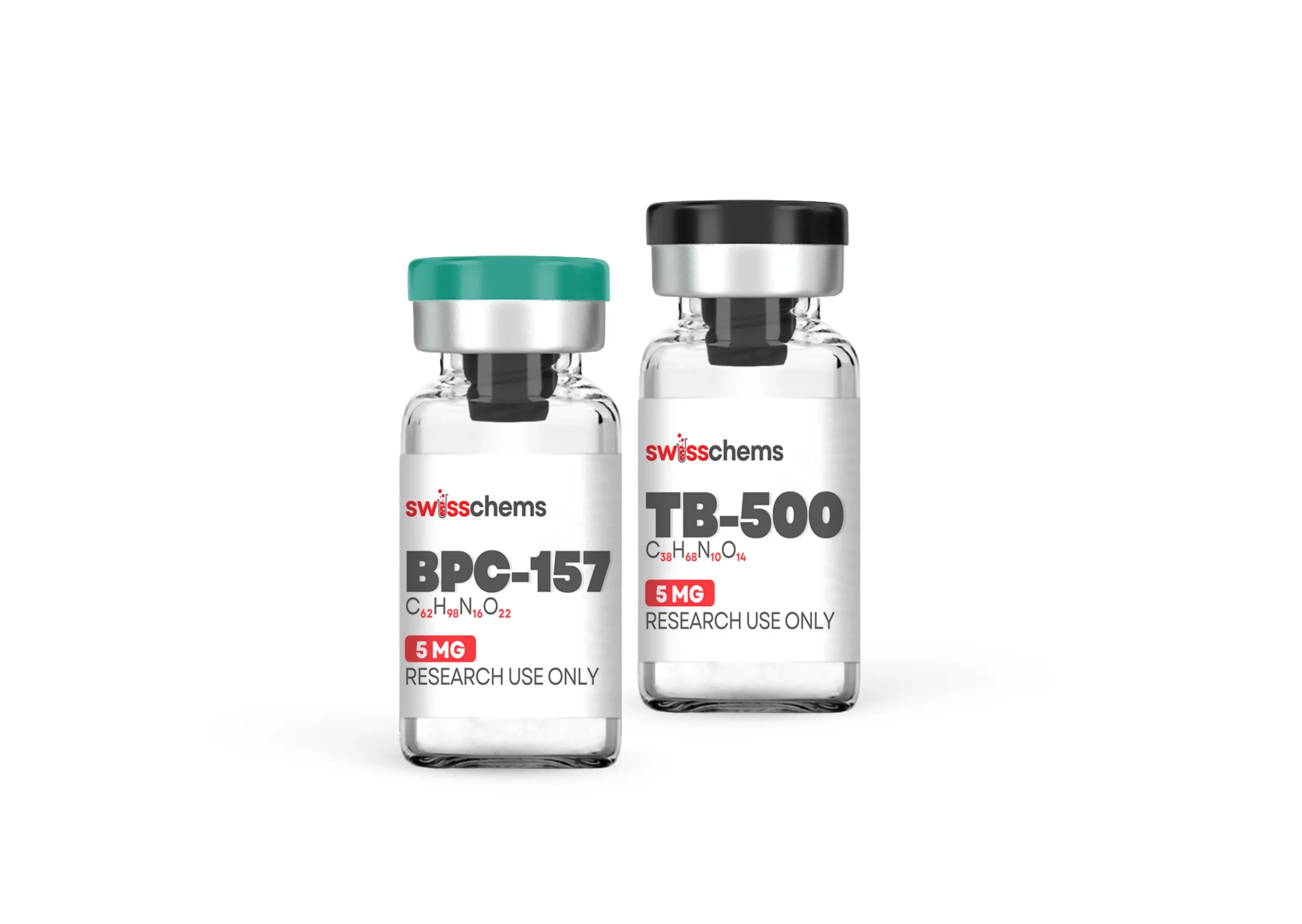 SwissChems Healing Research Bundle Synthetic Peptide Laboratory Kit