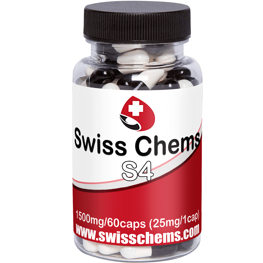 SwissChems S4 Andarine Capsules Non-Steroidal SARM 25mg 60 Count - Image 9